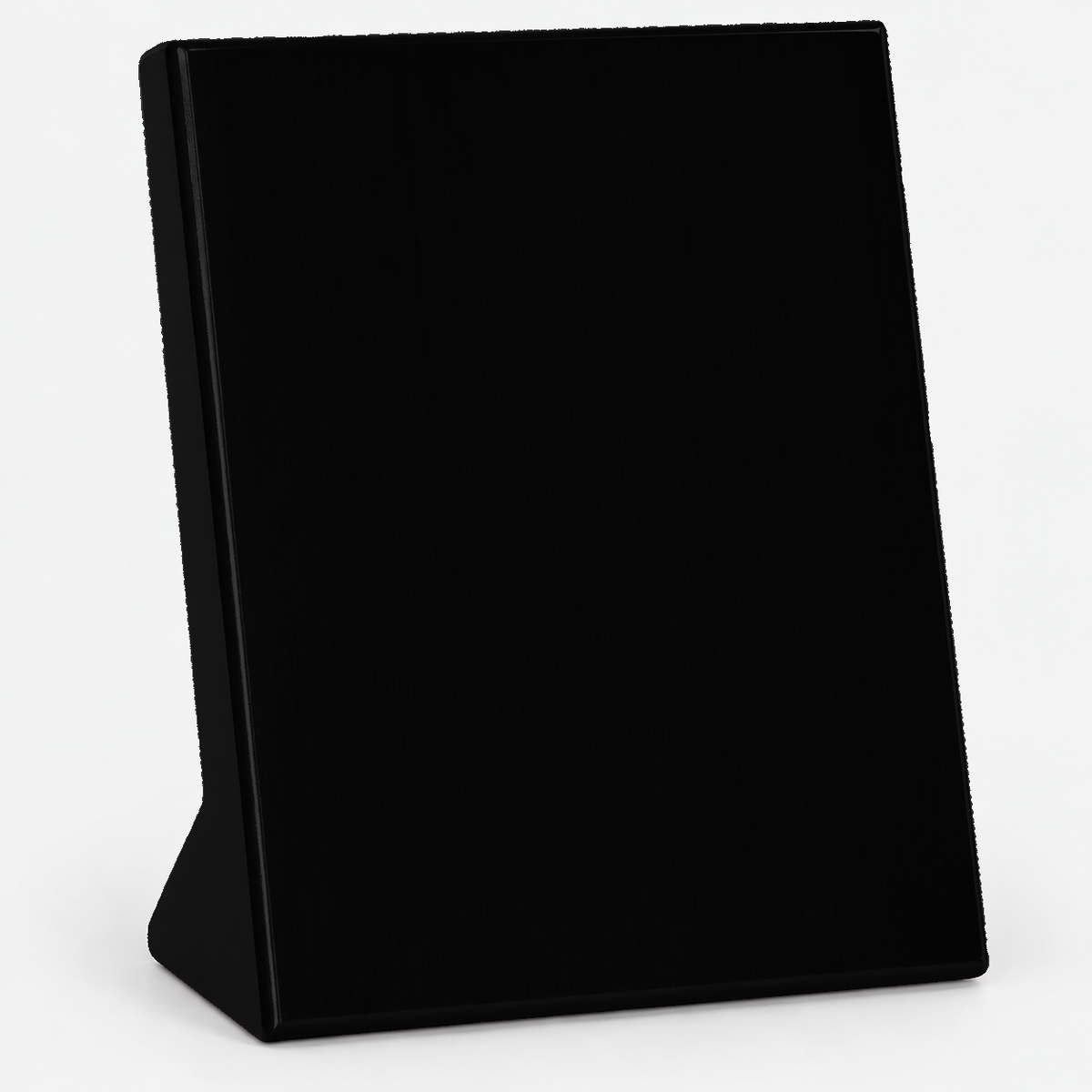 Piano Finish Stand-Up Plaque with Plate