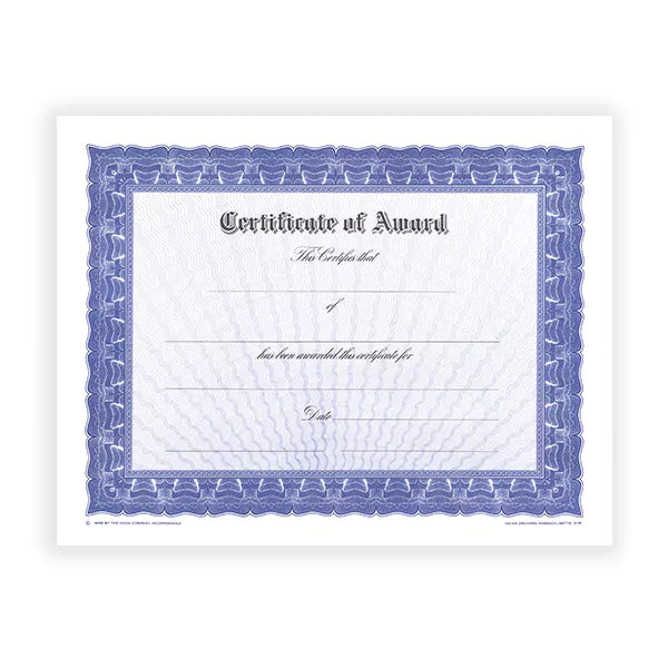 Certificate Paper