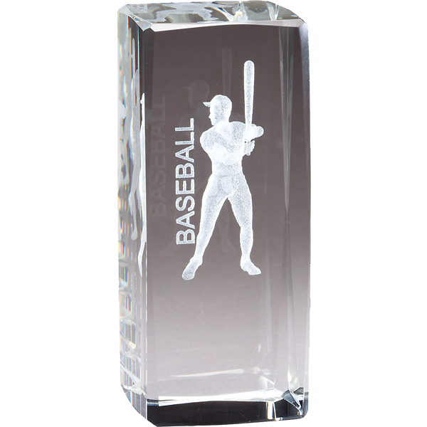 3D Laser Crystal Sports Award