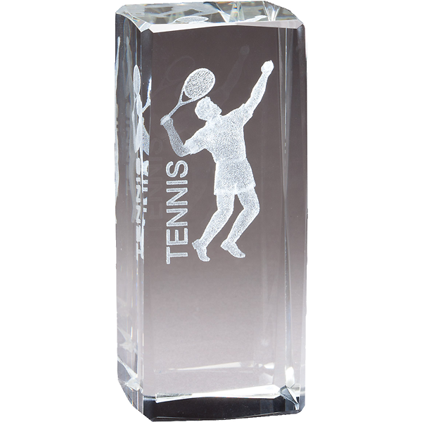 3D Laser Crystal Sports Award