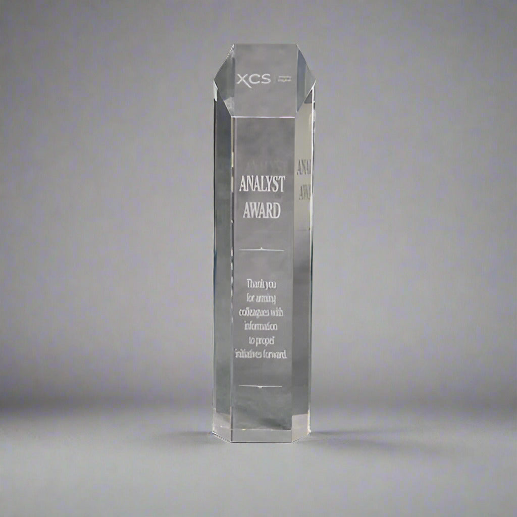 Acrylic Hexagon Tower