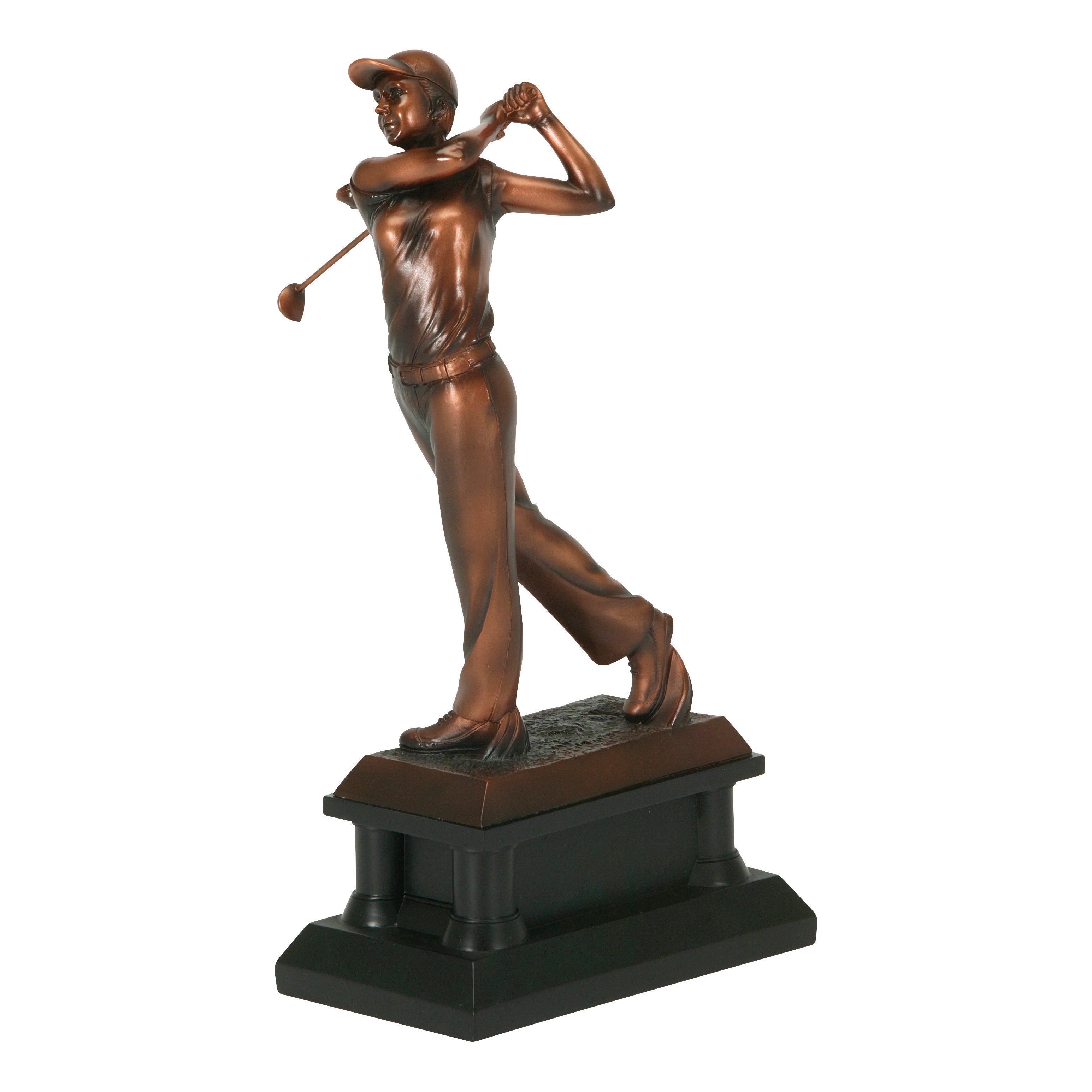 Signature Series Bronze Resin -Golfer