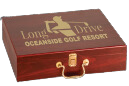 Rosewood Finish Executive Golf Set