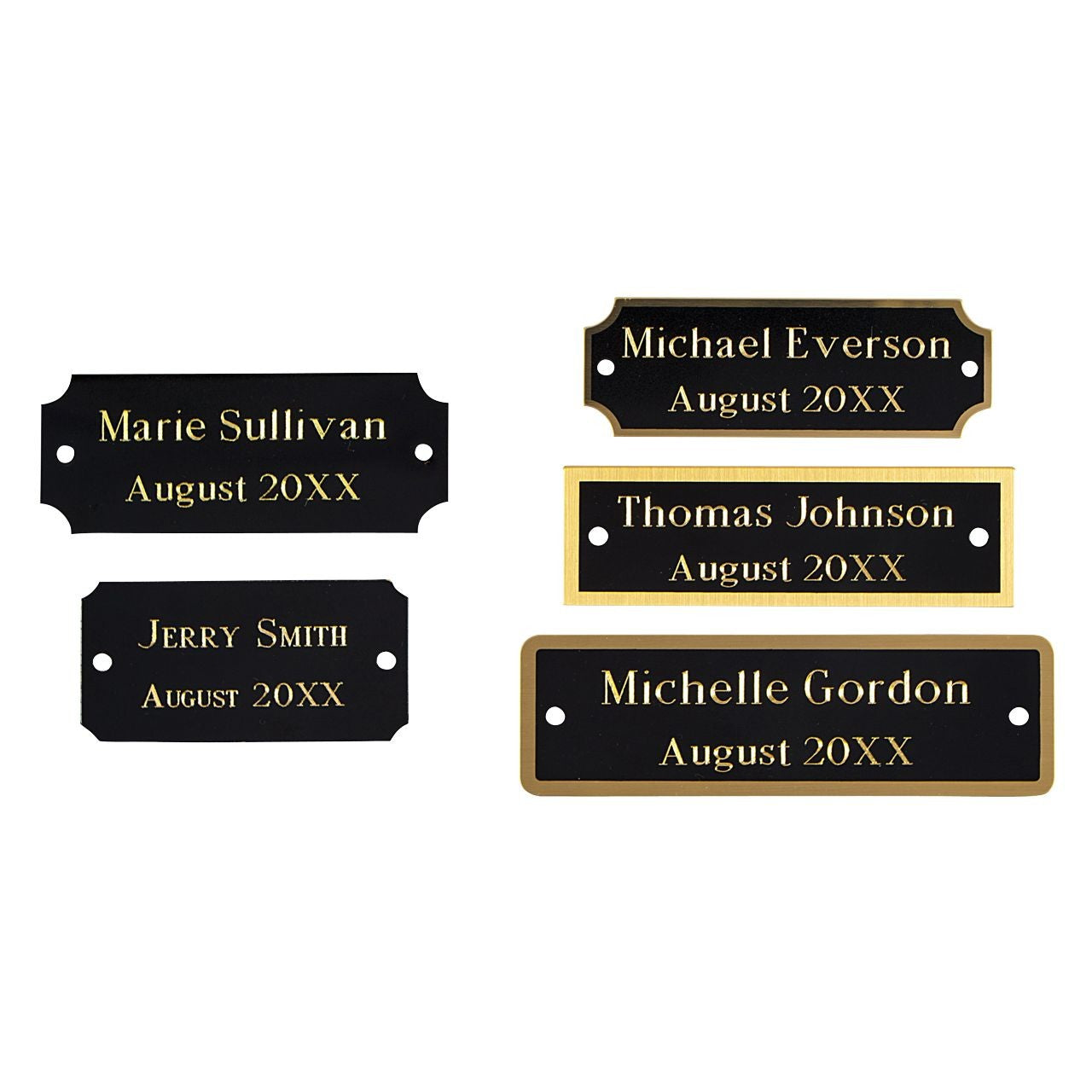 Metal Engraved Plate