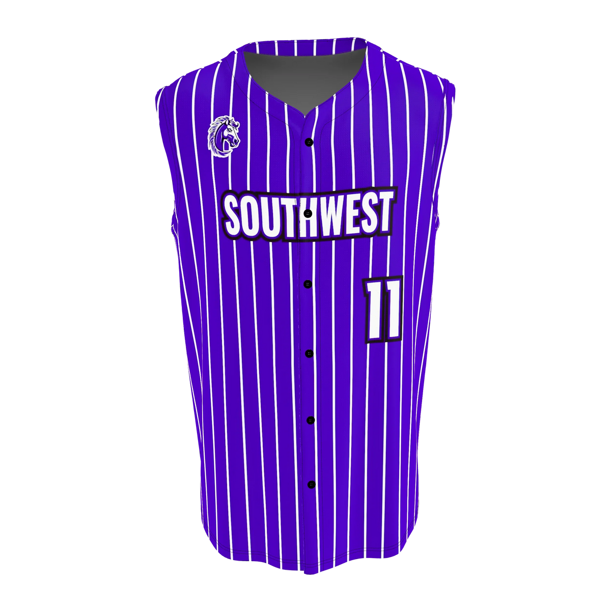 Custom Sublimated Baseball Vest — supplier alternate design