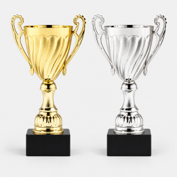 Metal Twist Trophy Cup