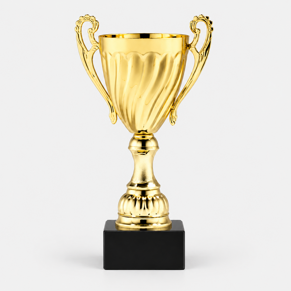 Metal Twist Trophy Cup