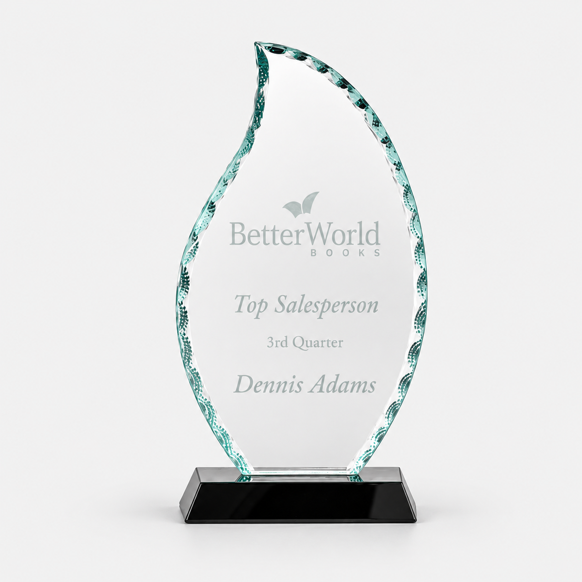 Flame Facet Glass Award