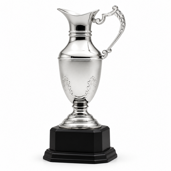 Die Cast Nickel Plated Claret Jug Award