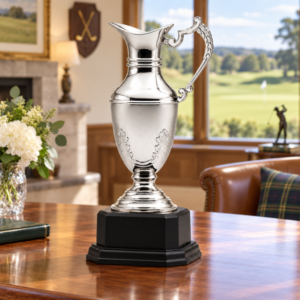 Die Cast Nickel Plated Claret Jug Award
