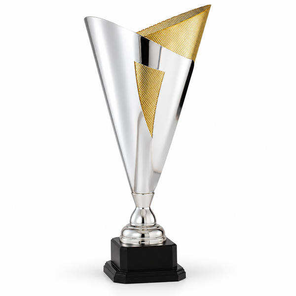 Silver and Gold Assembled Italian Cup
