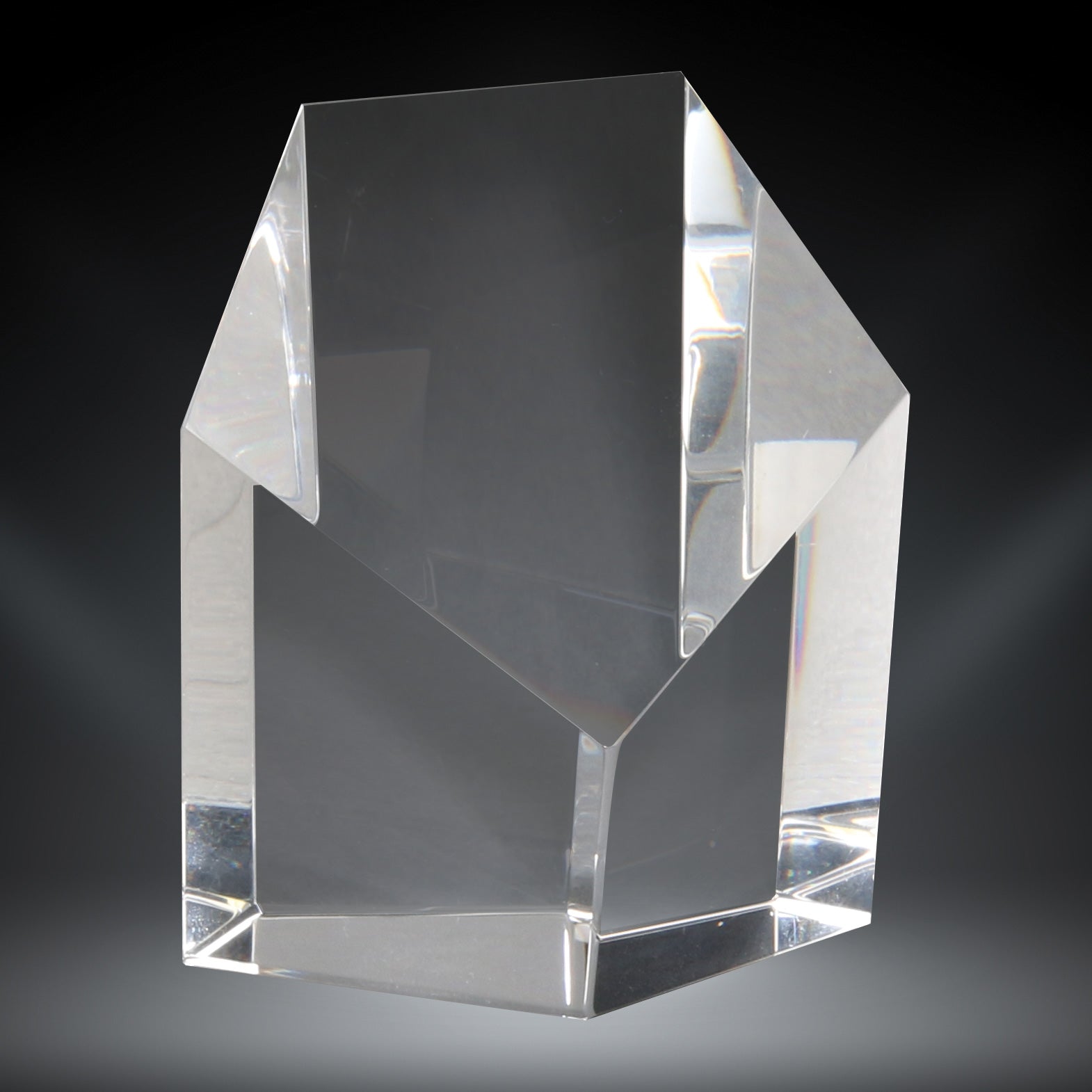 Crystal Tower Paperweight