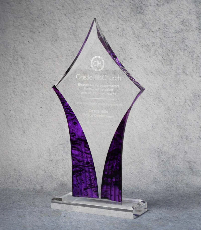 Acrylic Diamond Trophy