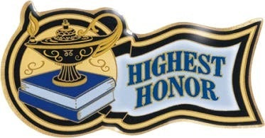 Scholastic Award Pins