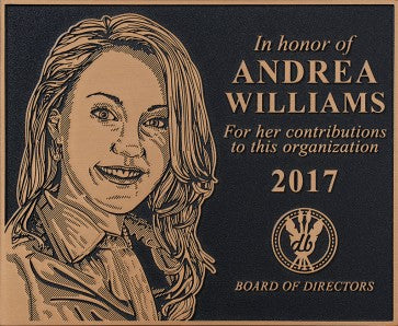 Traditional Bronze and Aluminum Plaques