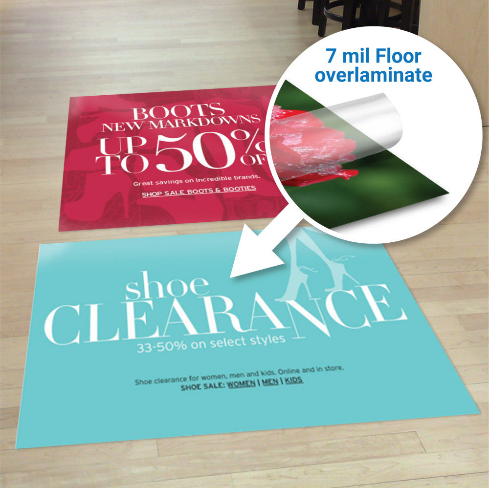 Adhesive Vinyl Signs