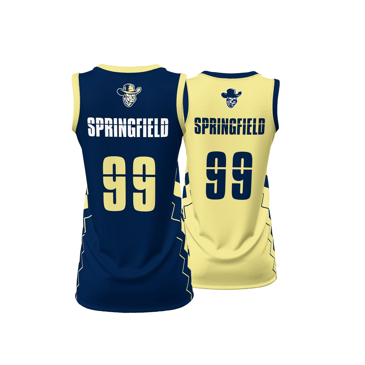 Custom Sublimated Women's & Girls' Reversible V-Neck Basketball Jersey — BBJ02R supplier view 4