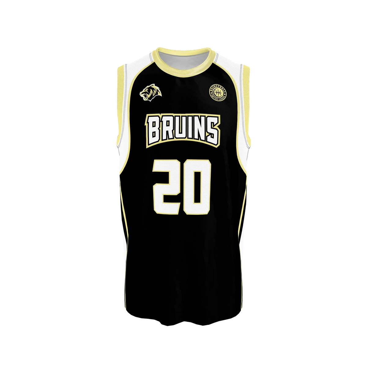 Custom Sublimated Men's & Youth Round-Neck Basketball Jersey — BBJ04 supplier view 6