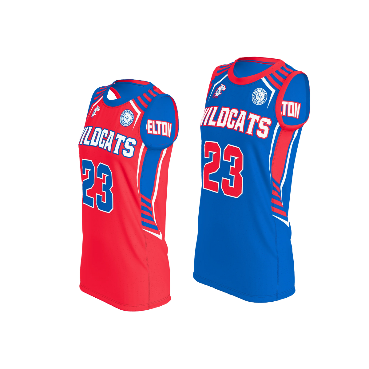 Custom Sublimated Women's & Girls' Reversible Round-Neck Basketball Jersey — BBJ06R supplier view 2