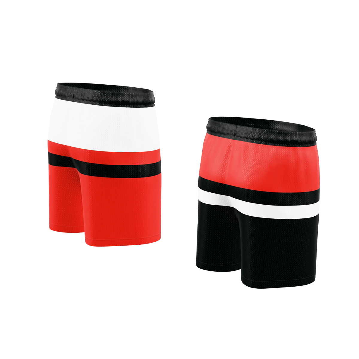 Custom Sublimated Men's & Youth Reversible Basketball Shorts — BBS01R~5 supplier view 6