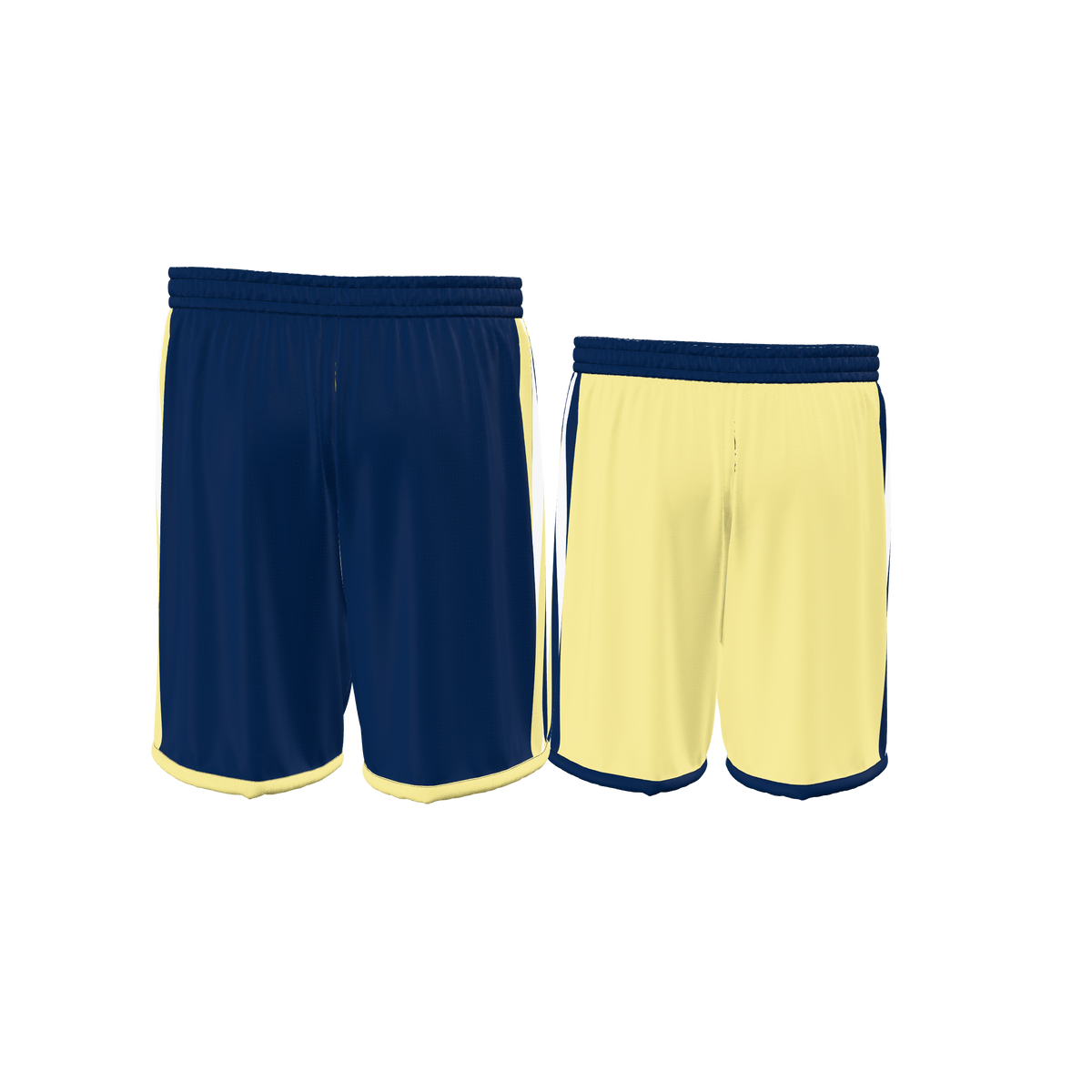 Custom Sublimated Men's & Youth Reversible Basketball Shorts — BBS01R~7 supplier view 4
