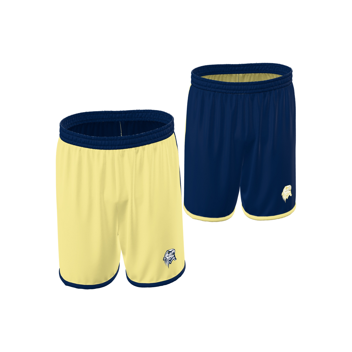 Custom Sublimated Men's & Youth Reversible Basketball Shorts — BBS01R~7 supplier view 6