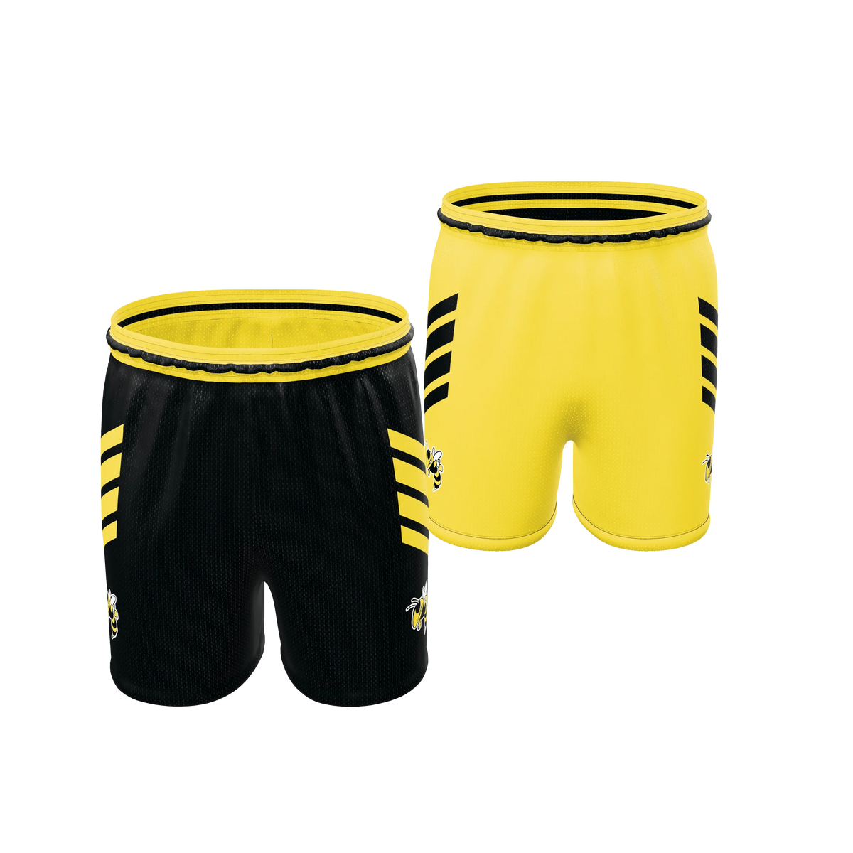 Custom Sublimated Men's & Youth Single-Ply Reversible Basketball Shorts — BBS01SPR~5 supplier view 1