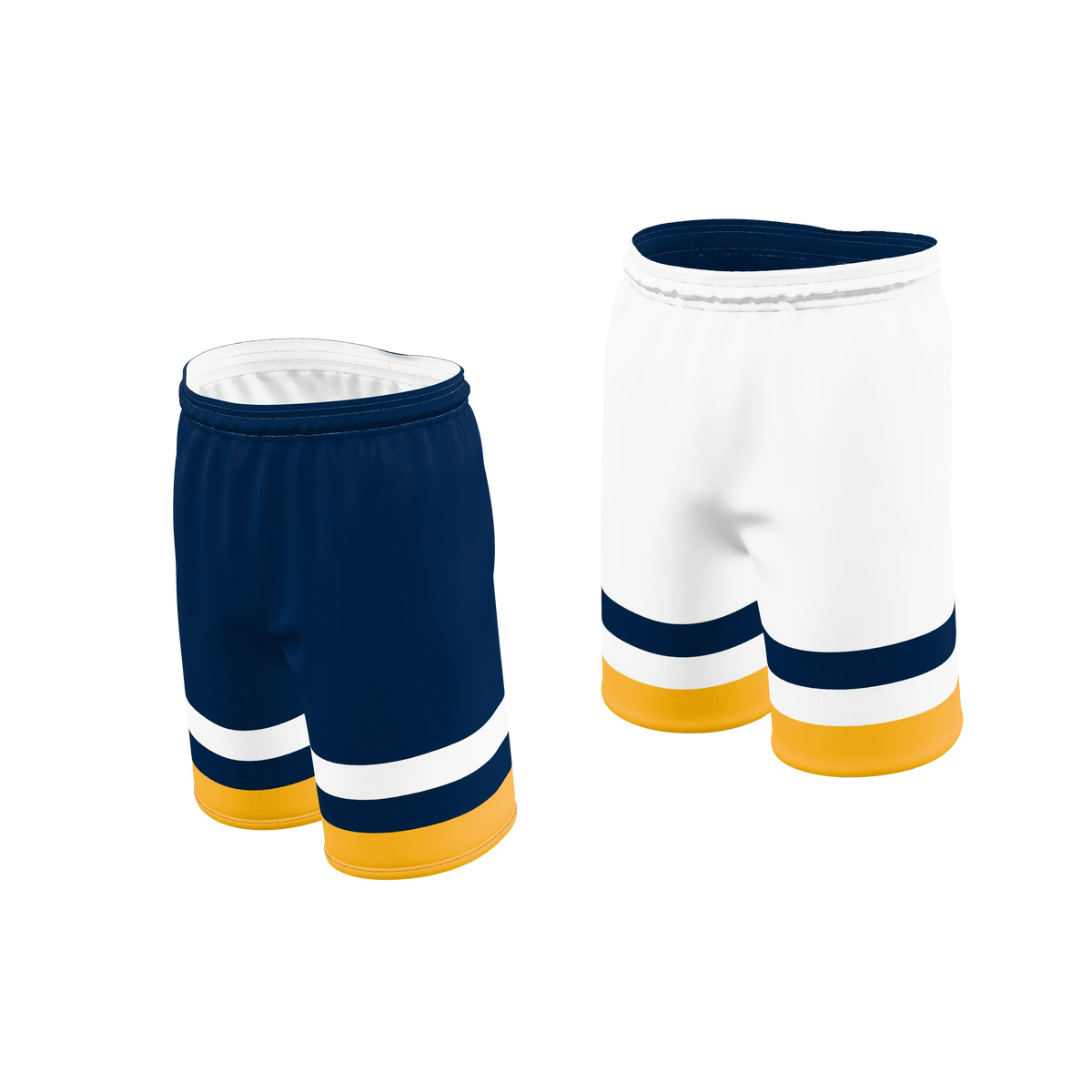 Custom Sublimated Men's & Youth Single-Ply Reversible Basketball Shorts — BBS01SPR~9 supplier view 2