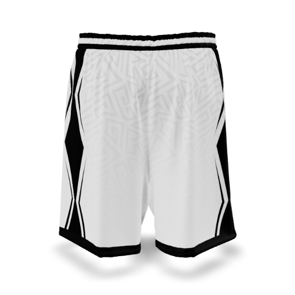 Custom Sublimated Women's & Girls' Basketball Shorts — BBS02~7 supplier view 5