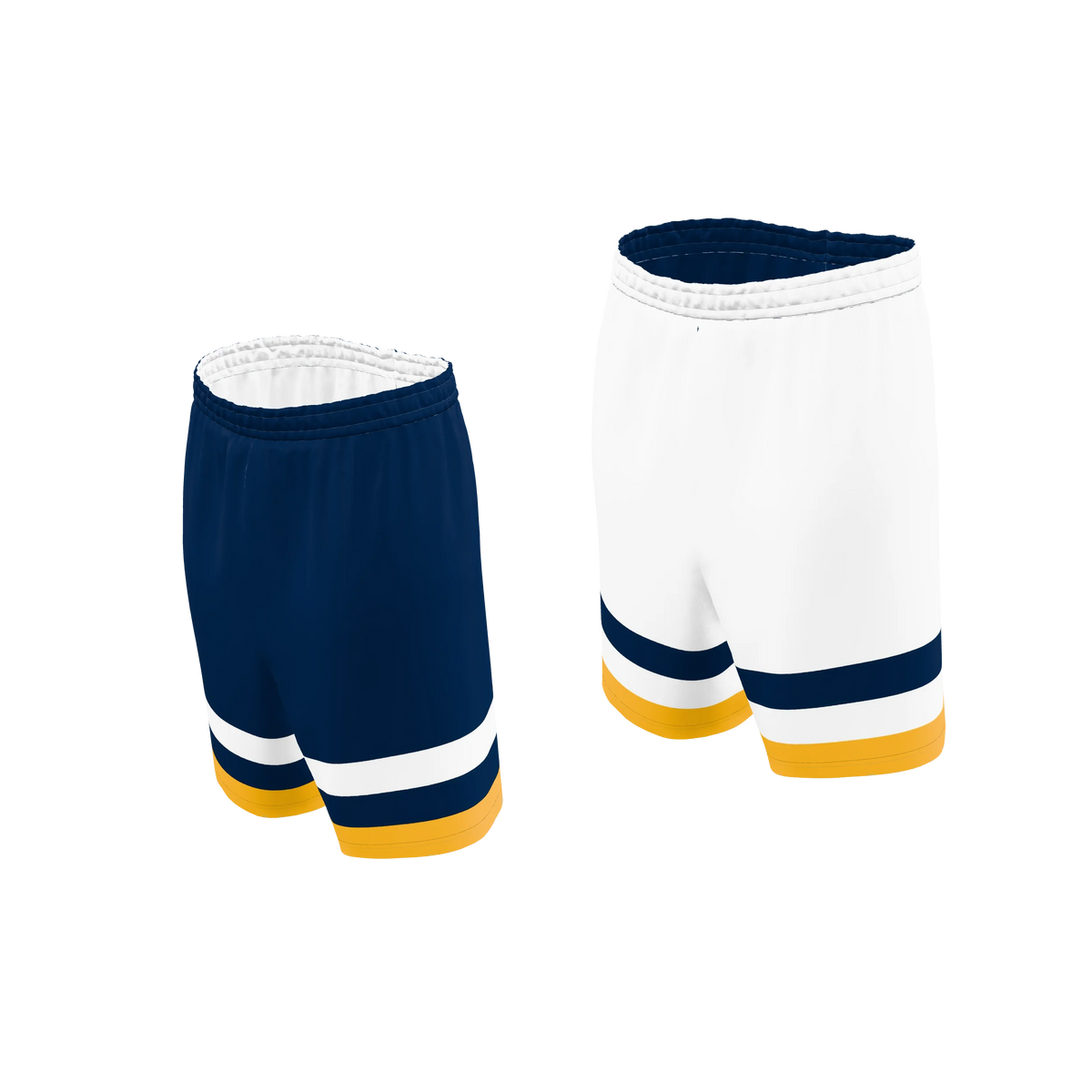 Custom Sublimated Women's & Girls' Single-Ply Reversible Basketball Shorts — BBS02SPR~5 supplier view 2