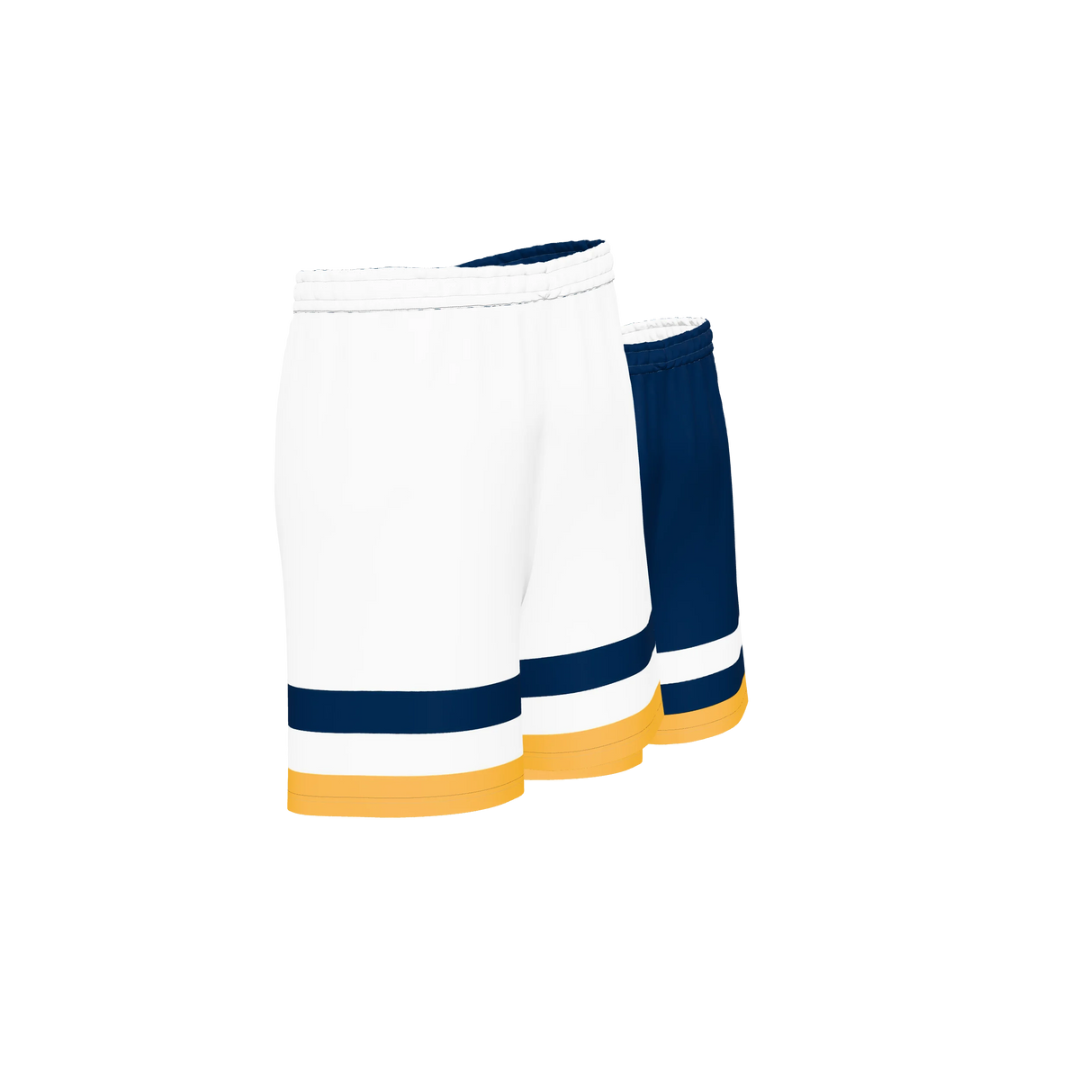 Custom Sublimated Women's & Girls' Single-Ply Reversible Basketball Shorts — BBS02SPR~5 supplier view 5