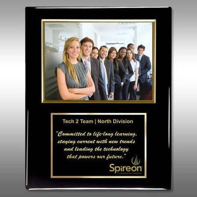 Gold Frame Photo Plaques