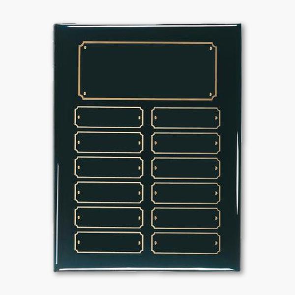 Black Piano Finish Perpetual Plaque