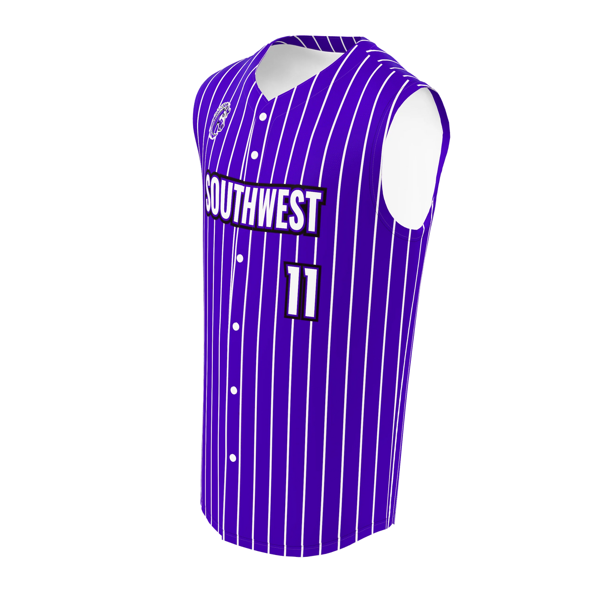 Custom Sublimated Men's & Youth Baseball Vest — view 2