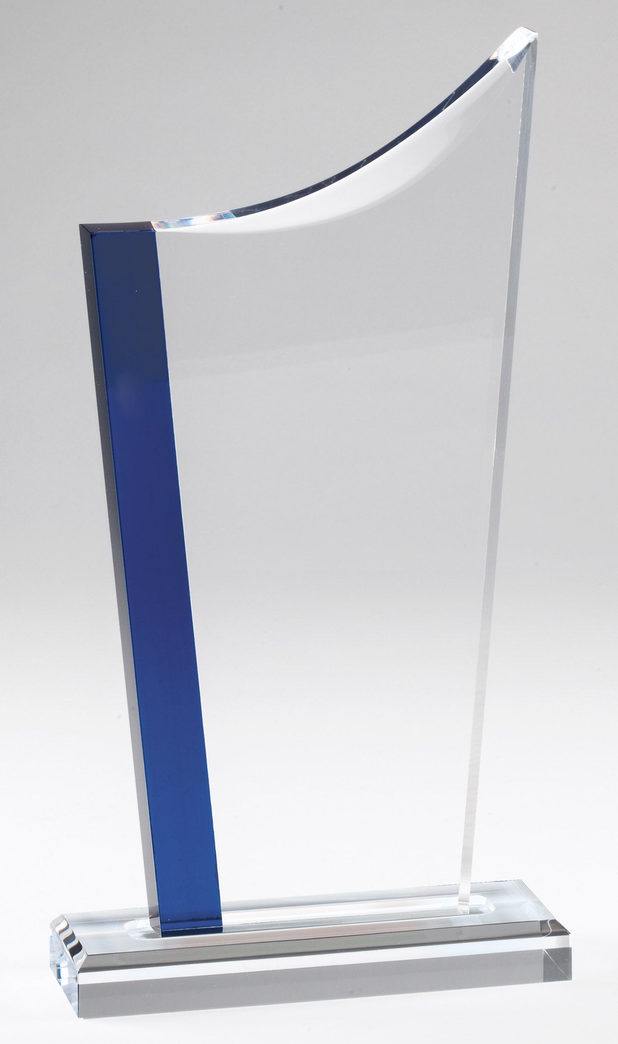 Elegant Swoop Top Acrylic Award