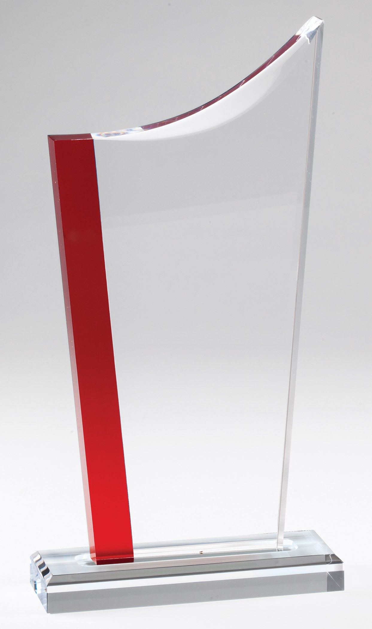 Elegant Swoop Top Acrylic Award