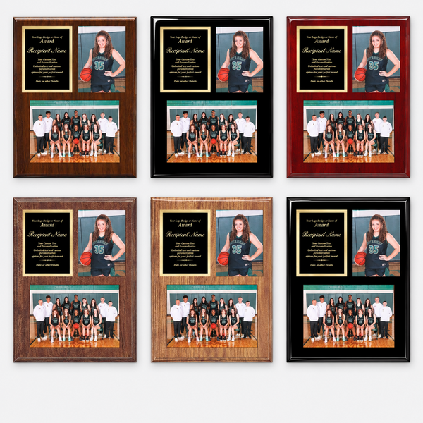 Double Photo Plaque