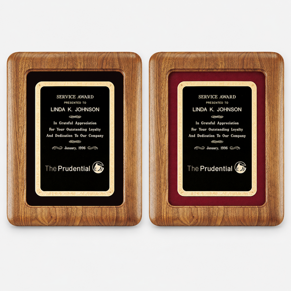 American Walnut Frame Plaque