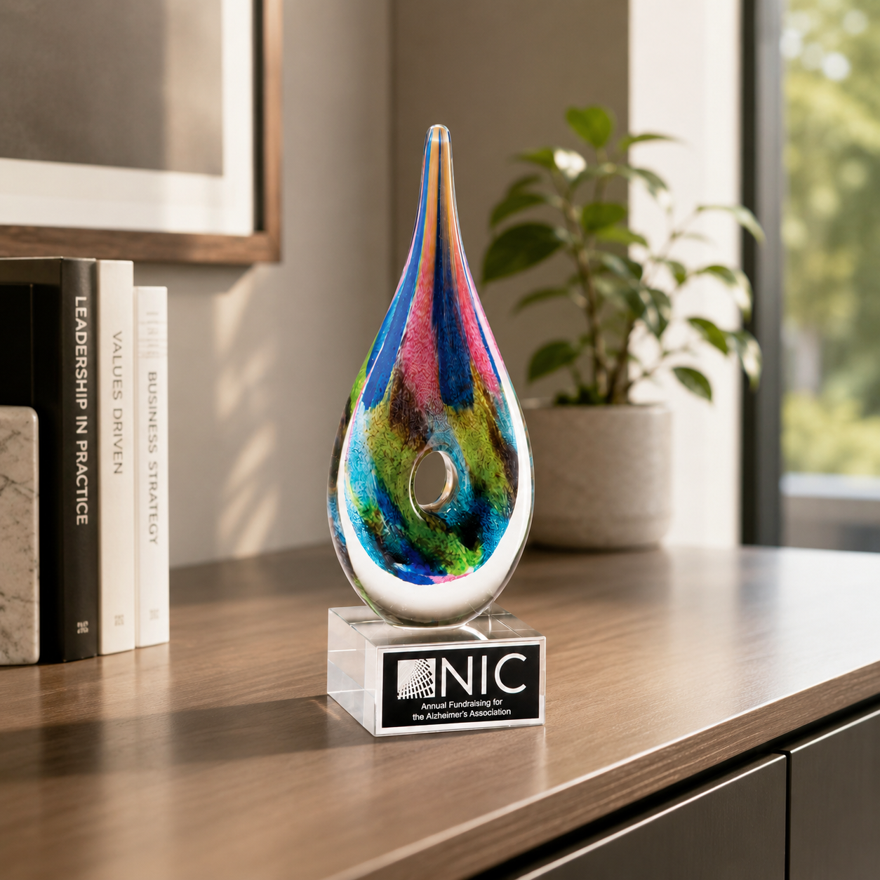 Multicolor Art Glass Award