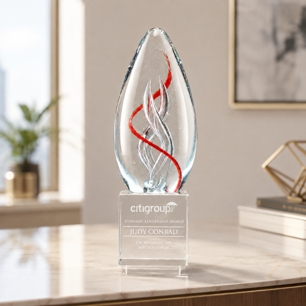 Spiro Optic Crystal Award