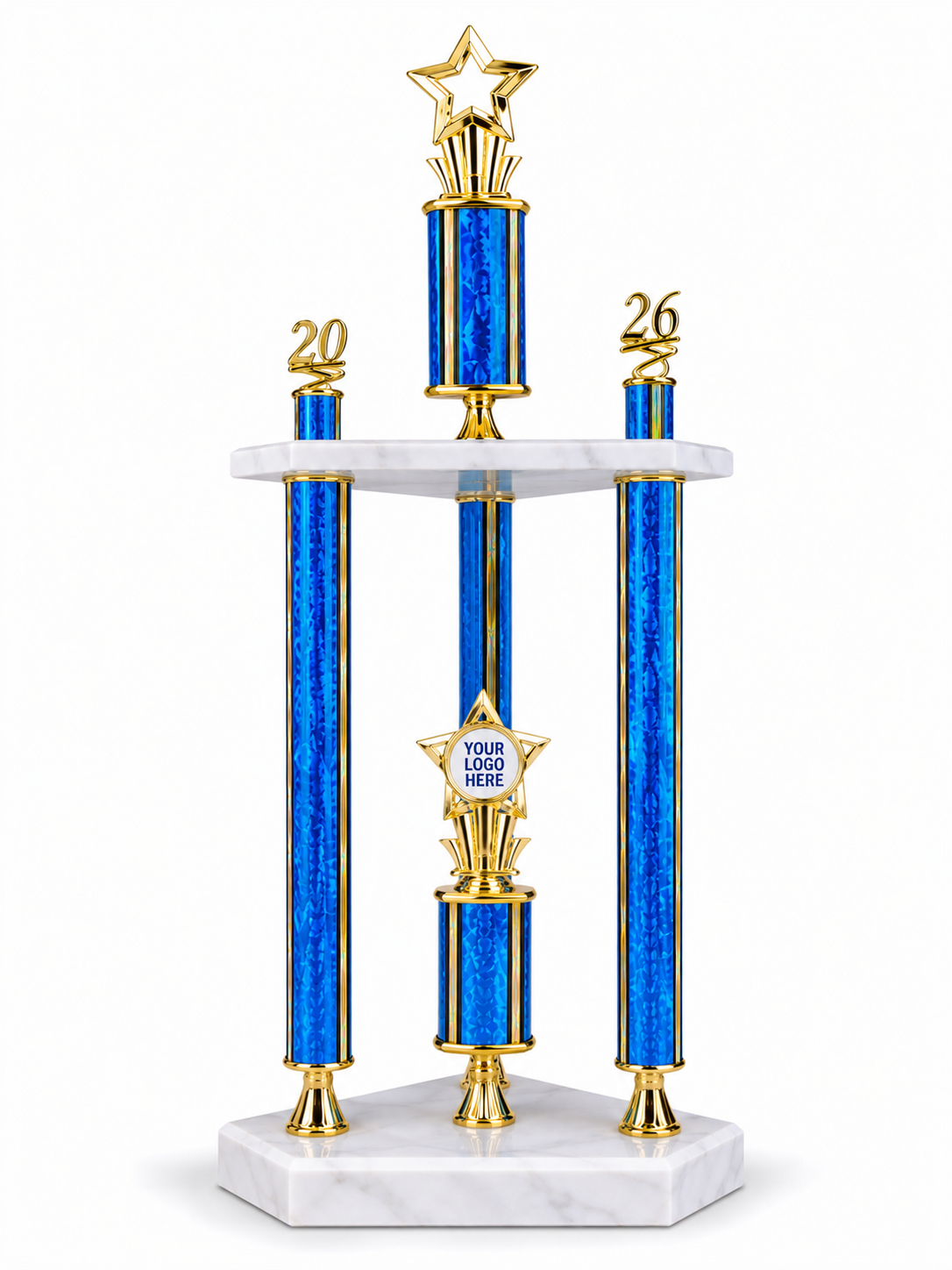 Prestige Triple Column Trophy