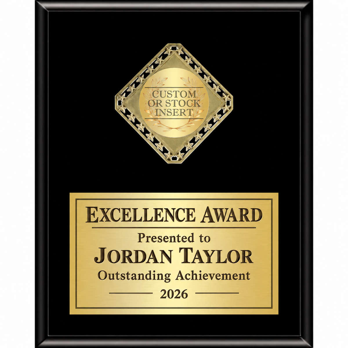 Diamond Plaque Series - Vertical Plaque
