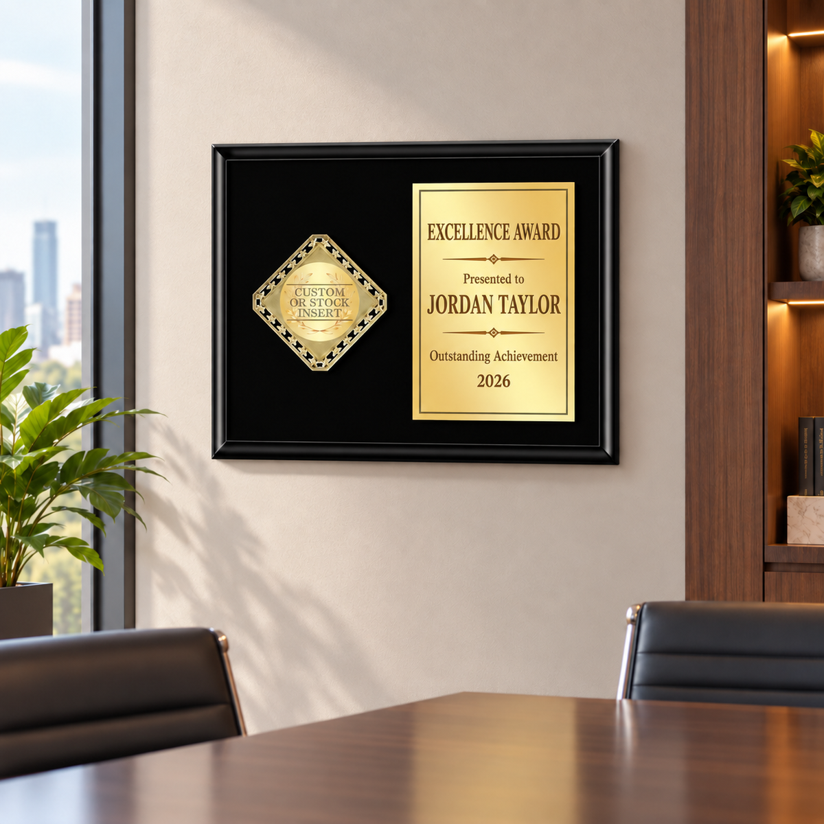 Diamond Plaque Series - Horizontal Plaque