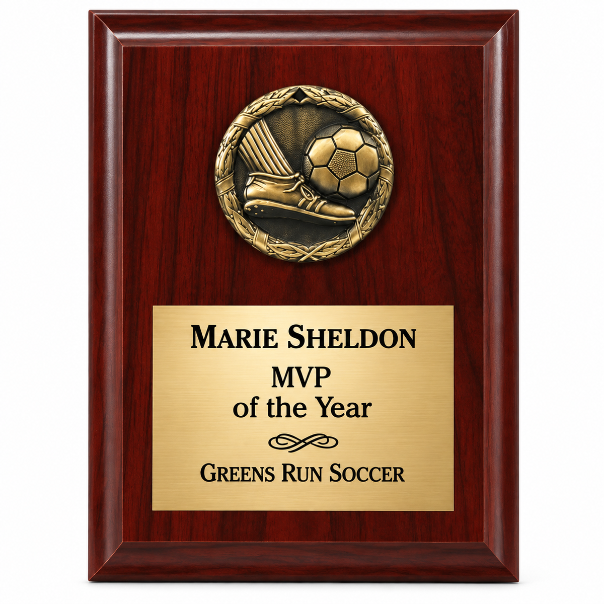 3D Medallion Plaque