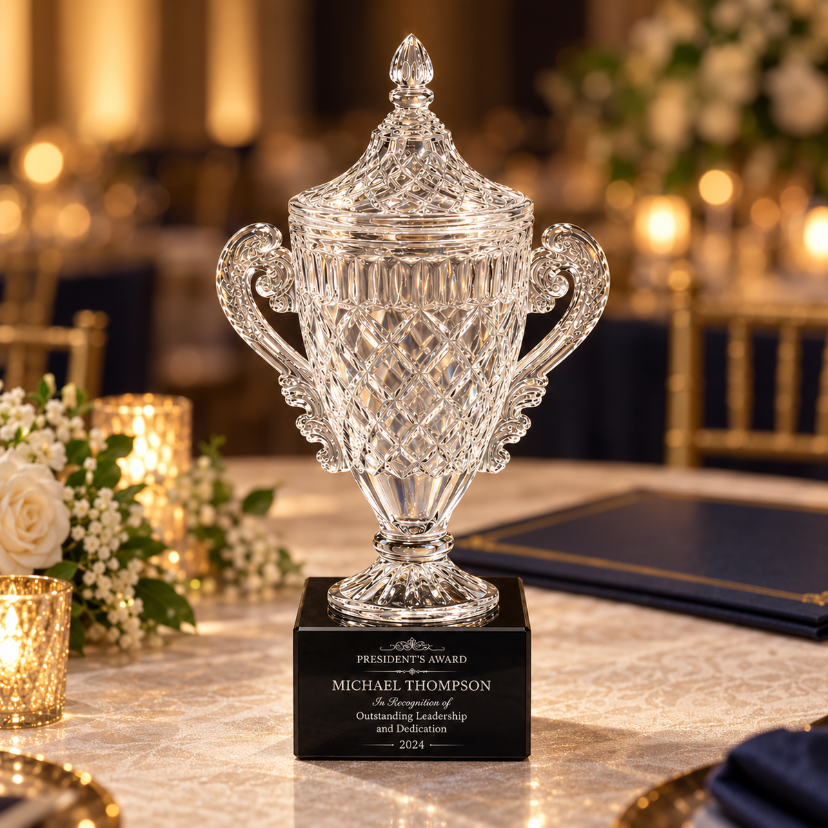 Elizabeth Crystal Vase
