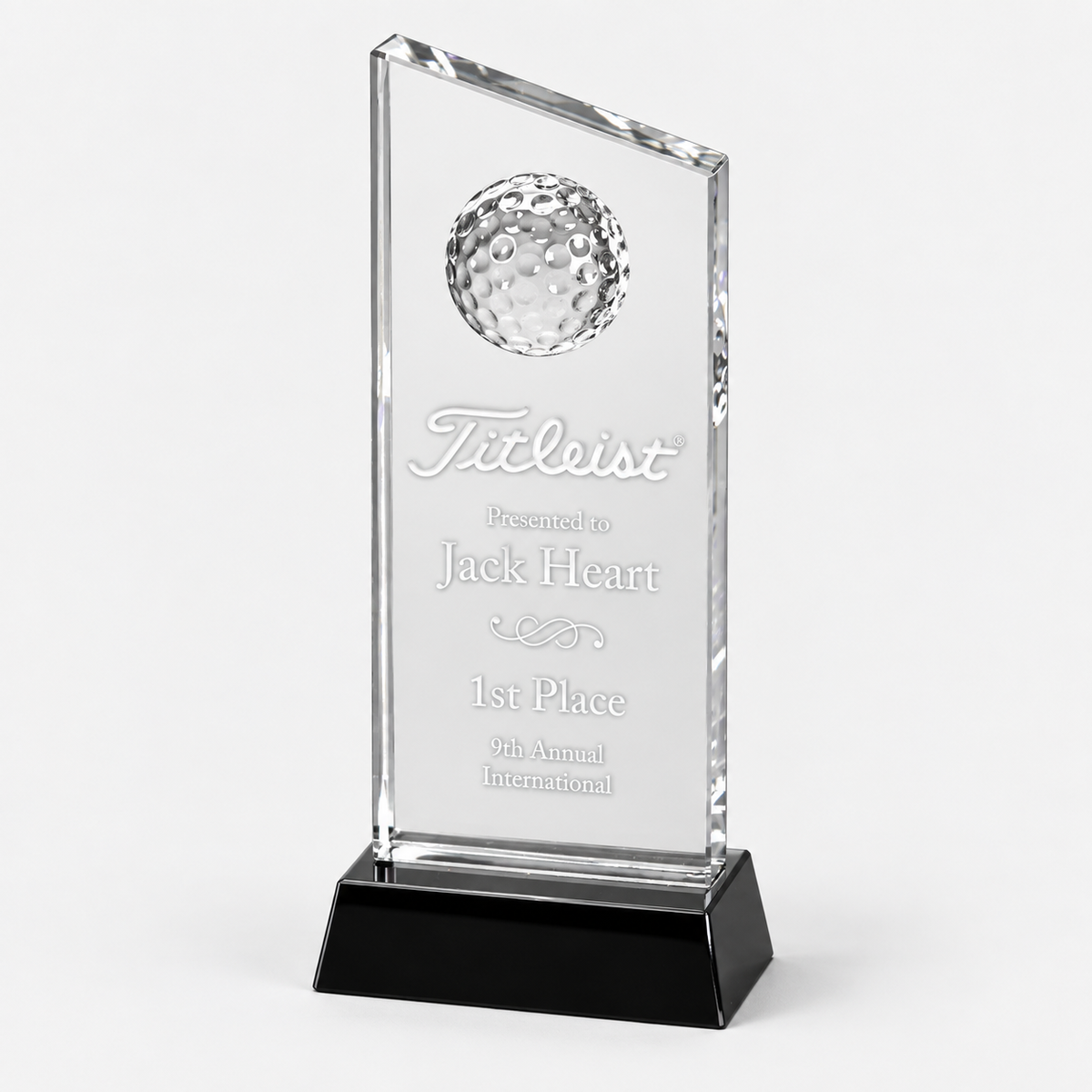 Crystal Peak Golf Award