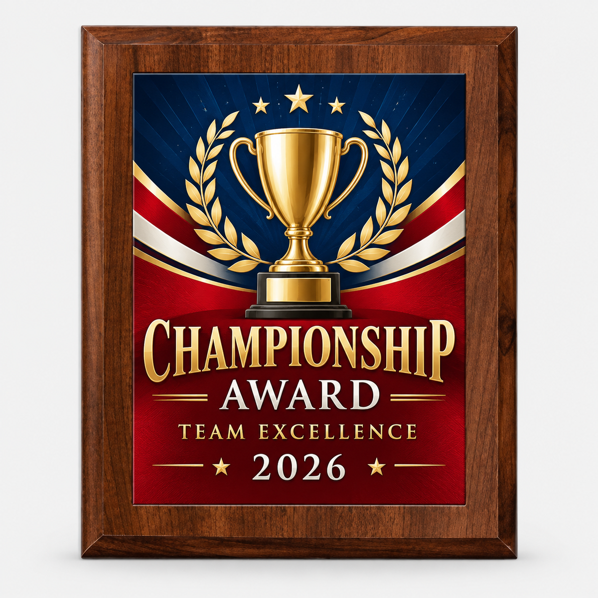 Custom Full-Color Plaque