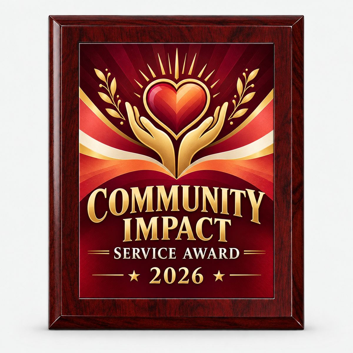 Custom Full-Color Plaque