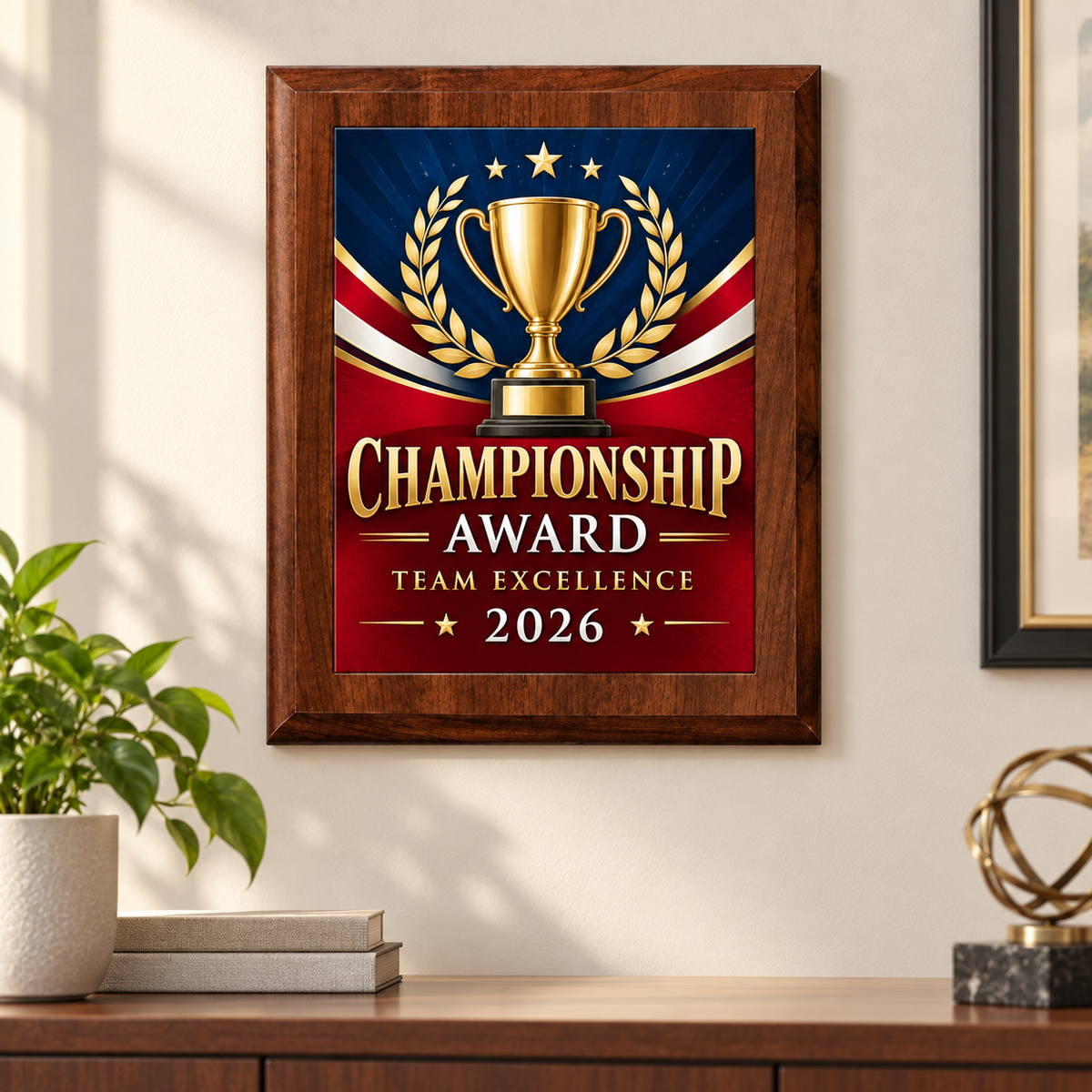 Custom Full-Color Plaque