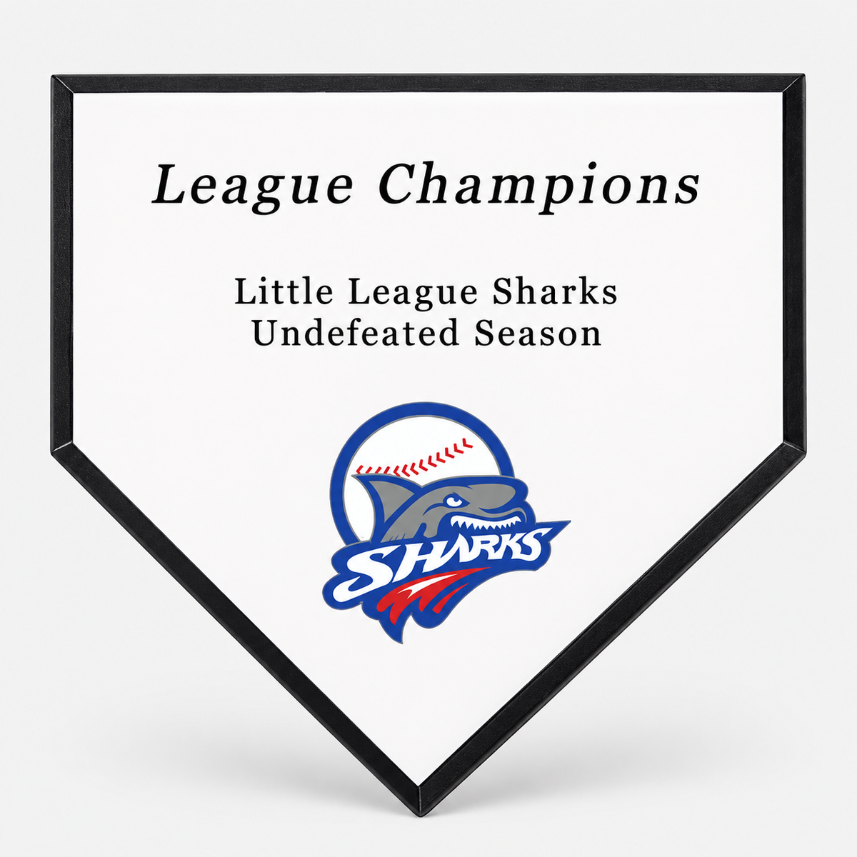 Home Plate Plaque